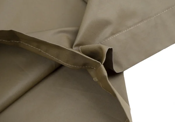 ヒスイヒロコイトウHISUIHIROKOITO 玉虫コットンポリワンショルダーラップパンツ カーキM K-110310_010