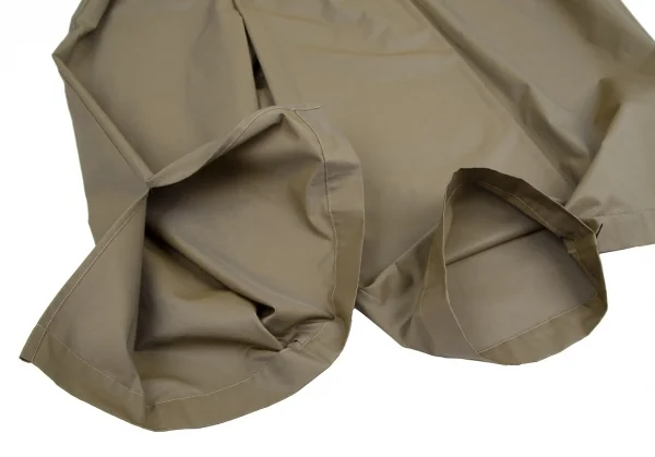 ヒスイヒロコイトウHISUIHIROKOITO 玉虫コットンポリワンショルダーラップパンツ カーキM K-110310_009