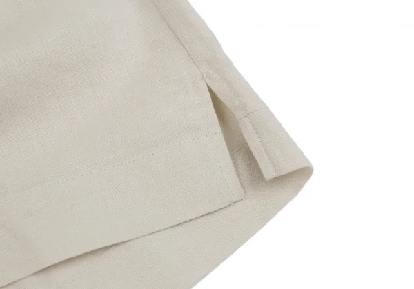 オムプリッセ イッセイ ミヤケHOMME PLISSE ISSEY MIYAKE リネンコットンスタンドカラードルマンシャツ ライトベージュ2 K-110319_007