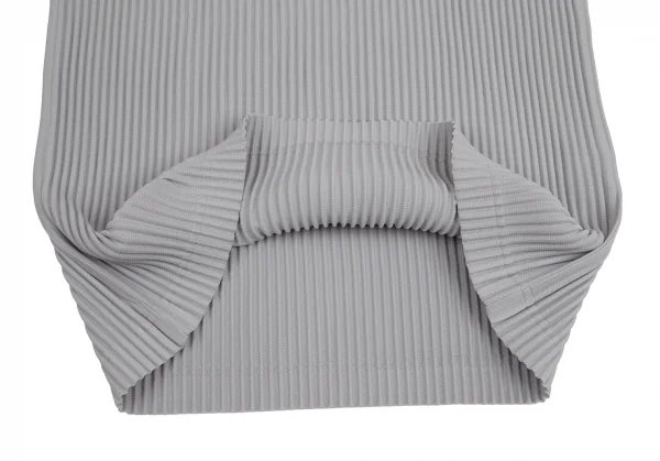 オムプリッセ イッセイ ミヤケHOMME PLISSE ISSEY MIYAKE プリーツTシャツ ライトグレー2 K-110321_008