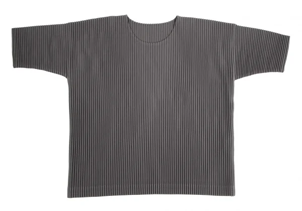 オムプリッセ イッセイ ミヤケHOMME PLISSE ISSEY MIYAKE プリーツTシャツ チャコール2 K-110322_003