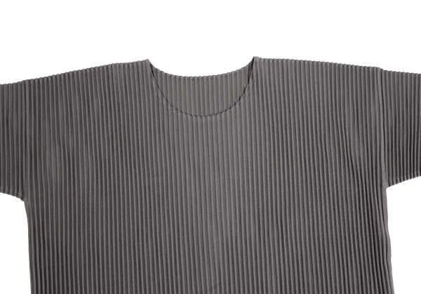 オムプリッセ イッセイ ミヤケHOMME PLISSE ISSEY MIYAKE プリーツTシャツ チャコール2 K-110322_004