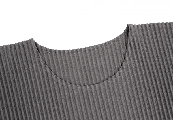 オムプリッセ イッセイ ミヤケHOMME PLISSE ISSEY MIYAKE プリーツTシャツ チャコール2 K-110322_005