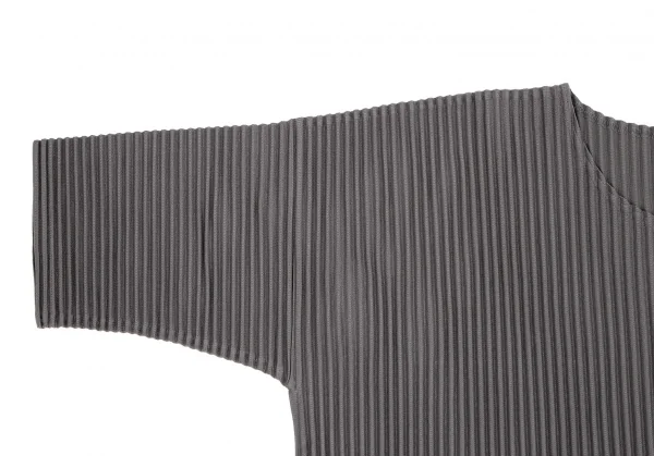 オムプリッセ イッセイ ミヤケHOMME PLISSE ISSEY MIYAKE プリーツTシャツ チャコール2 K-110322_006