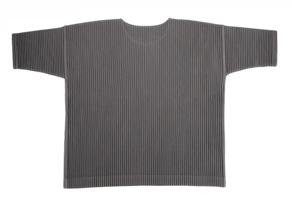 オムプリッセ イッセイ ミヤケHOMME PLISSE ISSEY MIYAKE プリーツTシャツ チャコール2 K-110322_009