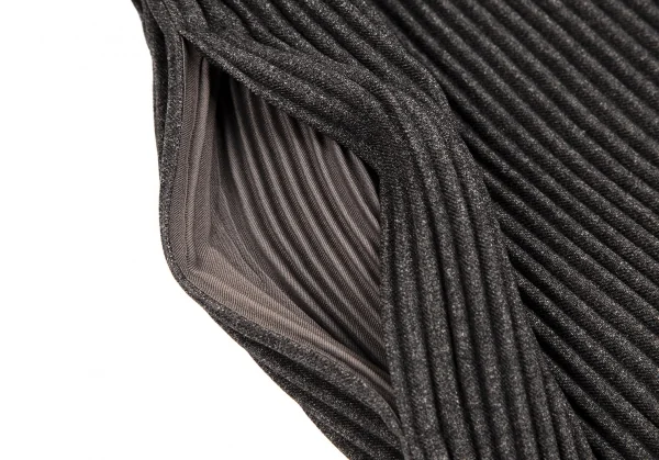 オムプリッセ イッセイ ミヤケHOMME PLISSE ISSEY MIYAKE ウールライクプリーツテーパードパンツ 焦げ茶2 K-110324_007