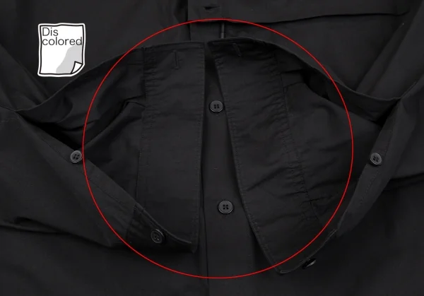 ワイスリーY-3 マルチポケットロングシャツ 黒XL K-110336_010