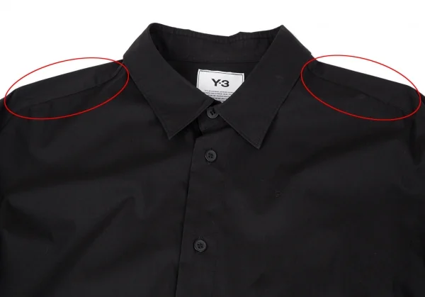 ワイスリーY-3 マルチポケットロングシャツ 黒XL K-110336_002