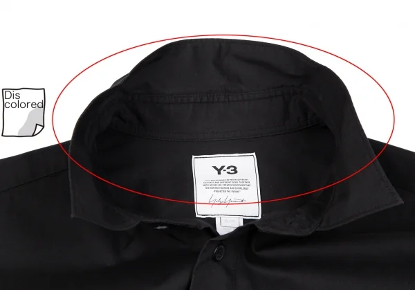 ワイスリーY-3 マルチポケットロングシャツ 黒XL K-110336_005
