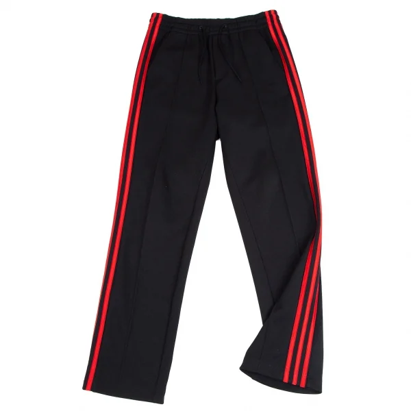 ワイスリーY-3 スリーストライプトラックパンツ 黒赤S K-110338_001