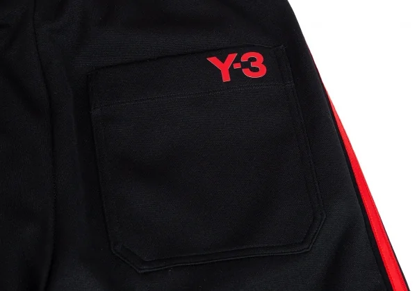ワイスリーY-3 スリーストライプトラックパンツ 黒赤S K-110338_014