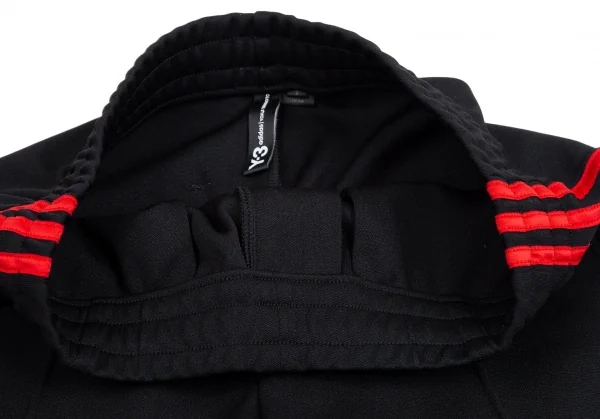 ワイスリーY-3 スリーストライプトラックパンツ 黒赤S K-110338_004