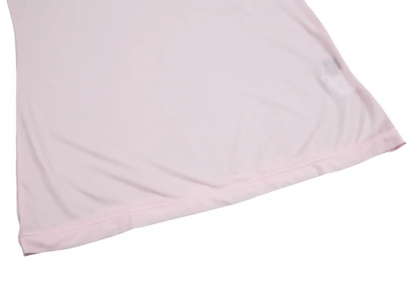 新品!ポールスチュアート スポーツPaul Stuart SPORT ロゴプリントストレッチギャザーハイネックカットソー ライトピンクL K-110357_010