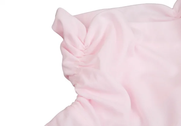 新品!ポールスチュアート スポーツPaul Stuart SPORT ロゴプリントストレッチギャザーハイネックカットソー ライトピンクL K-110357_005