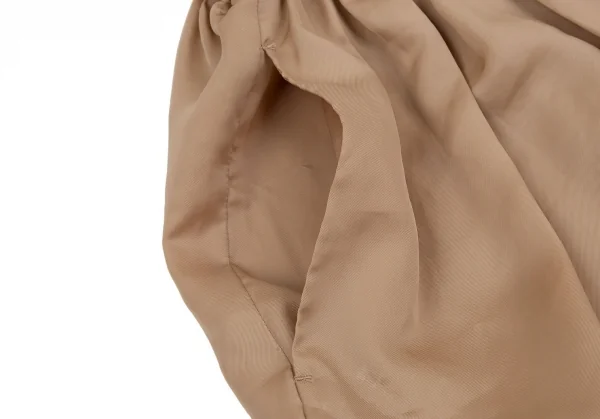 イッセイミヤケISSEY MIYAKE ポリテーパードイージーパンツ ベージュ3 K-110366_006