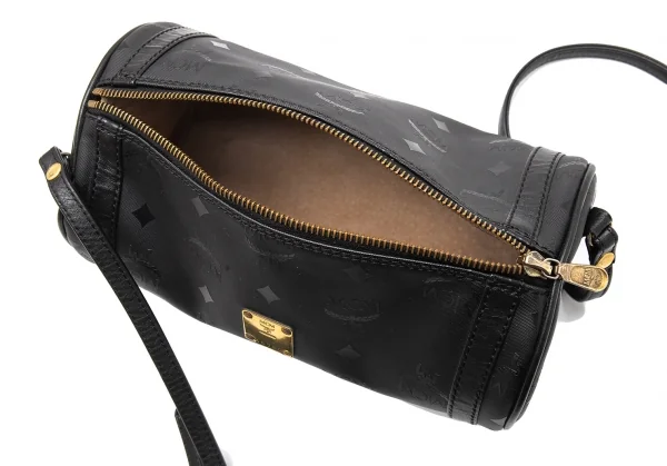 エムシーエムMCM ドラムショルダーバッグ 黒 K-110367_010