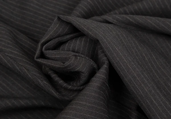 コムデギャルソン オムドゥCOMME des GARCONS HOMME DEUX シルク混ウールピンストライプパンツ チャコールS K-110372_015