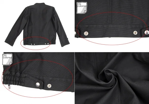 ルイヴィトンLouis Vuitton コットンジップアップブルゾン チャコール48 K-110375_018