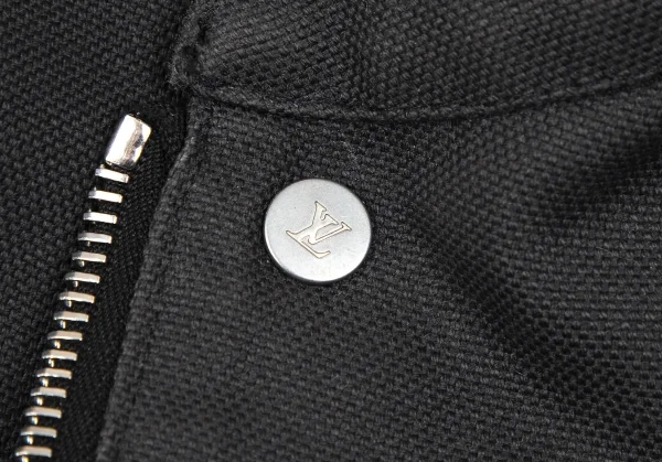 ルイヴィトンLouis Vuitton コットンジップアップブルゾン チャコール48 K-110375_019