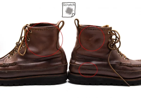ラッセルモカシンRUSSELL MOCCASIN ハイカーレザーブーツ ブラウン7 1/2(27位) K-110387_008