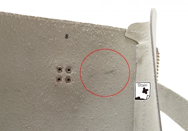 ジュンヤワタナベ コムデギャルソンJUNYA WATANABE COMME des GARCONS ジップデザインベルトロングブーツ 白S(23位) K-110389_015