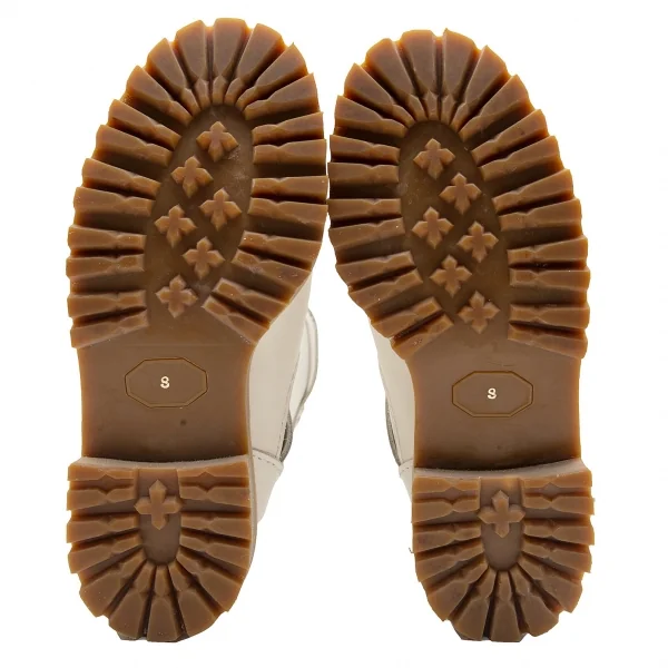 ジュンヤワタナベ コムデギャルソンJUNYA WATANABE COMME des GARCONS ジップデザインベルトロングブーツ 白S(23位) K-110389_019