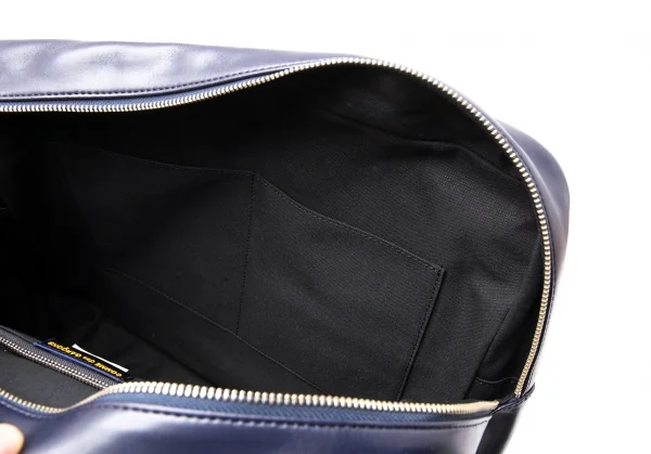 コムデギャルソンCOMME des GARCONS フェイクレザータクティカルポケットバッグ 紺 K-110391_010