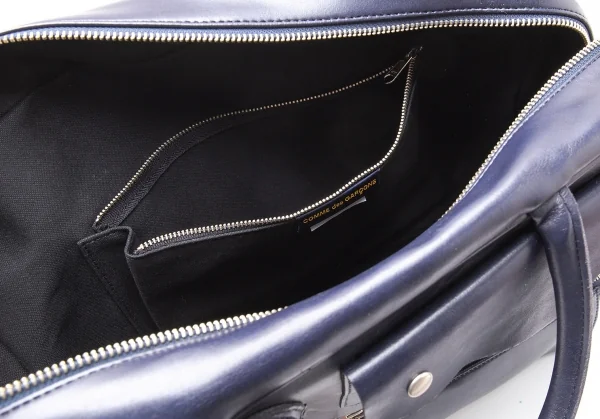 コムデギャルソンCOMME des GARCONS フェイクレザータクティカルポケットバッグ 紺 K-110391_011