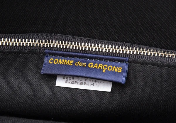 コムデギャルソンCOMME des GARCONS フェイクレザータクティカルポケットバッグ 紺 K-110391_013