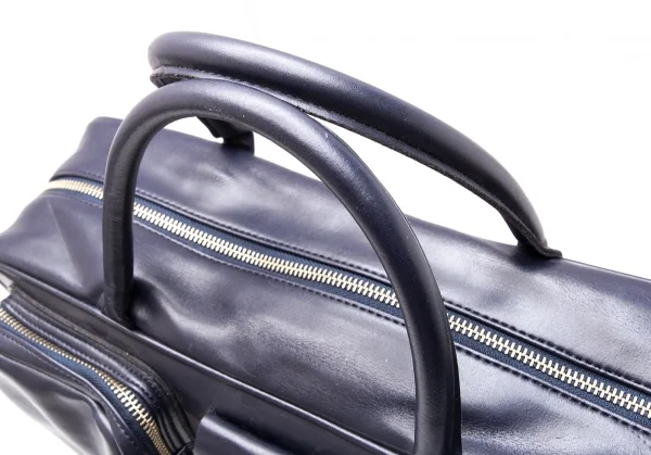 コムデギャルソンCOMME des GARCONS フェイクレザータクティカルポケットバッグ 紺 K-110391_007