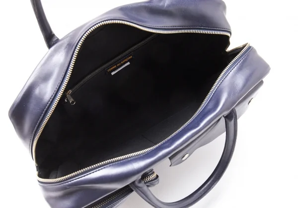 コムデギャルソンCOMME des GARCONS フェイクレザータクティカルポケットバッグ 紺 K-110391_009