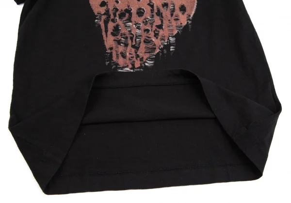 タオ コムデギャルソンtao COMME des GARCONS ストロベリーニットプリントTシャツ 黒S K-110394_007