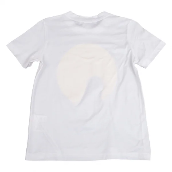 ジュンヤワタナベ コムデギャルソンJUNYA WATANABE COMME des GARCONSヘアスタイルプリントTシャツ 白黄M K-110400_008