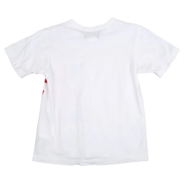 ザ ビートルズ コムデギャルソンTHE BEATLES COMME des GARCONS アップル&ユニオンジャックプリントTシャツ 白XS K-110404_011