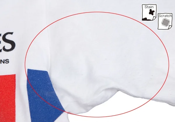 ザ ビートルズ コムデギャルソンTHE BEATLES COMME des GARCONS アップル&ユニオンジャックプリントTシャツ 白XS K-110404_004