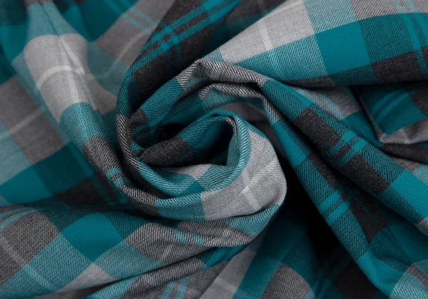 新品!ポールスチュアート スポーツPaul Stuart SPORT タータンチェックストレッチテーパードパンツ 水色グレー11 K-110460_012