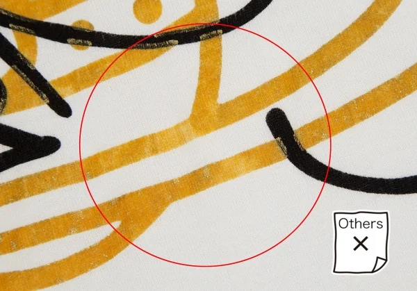 ヴィヴィアンウエストウッドVivienne Westwood 旧赤タグ オーブグリッタープリントTシャツ 白M位 K-110477_007