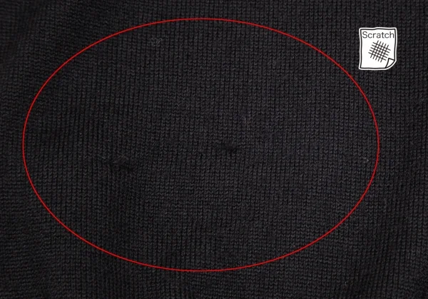 ヴィヴィアンウエストウッドVivienne Westwood 旧赤タグ ウールオーブワンポイント刺繍タートルネックニットセーター 位 黒M K-110478_009