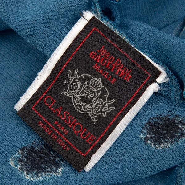 Jean-Paul GAULTIER CLASSIQUE Printed Mesh Stole K-110523_009