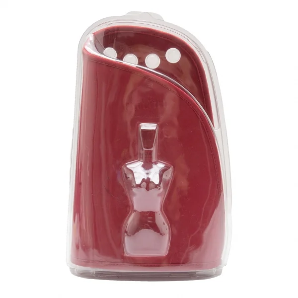 ジャンポールゴルチエ クラシックJean Paul GAULTIER CLASSIQUE ボトル型押しハンドポーチ ワイン K-110525_001