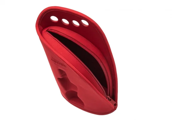 ジャンポールゴルチエ クラシックJean Paul GAULTIER CLASSIQUE ボトル型押しハンドポーチ ワイン K-110525_013