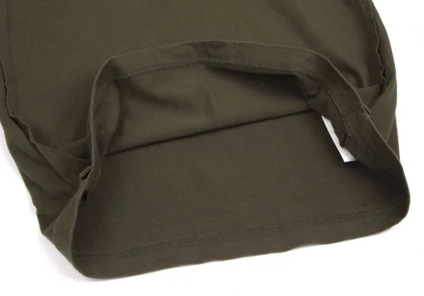 コムデギャルソンCOMME des GARCONS アウトシームデザインTシャツ カーキS位 K-110590_008