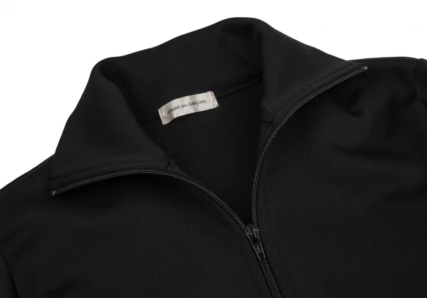 コムデギャルソンCOMME des GARCONS フリルブレード装飾トラックジャケット 黒S位 K-110609_005