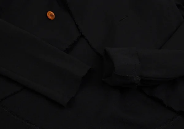 コムデギャルソンCOMME des GARCONS ストレッチウールサークルシルエットジャケット 黒S K-110624_007