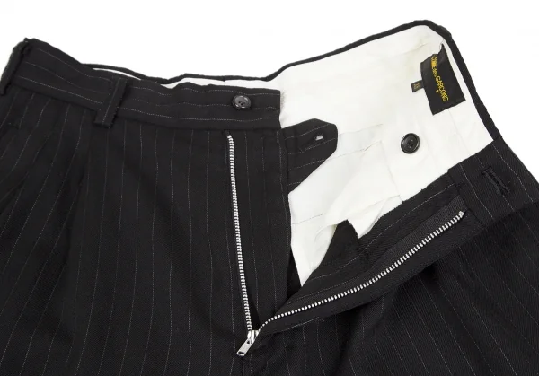 COMME des GARCONS Stripe Wool Banana Pants K-110635_004