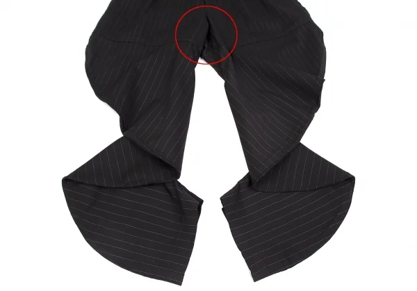 COMME des GARCONS Stripe Wool Banana Pants K-110635_008