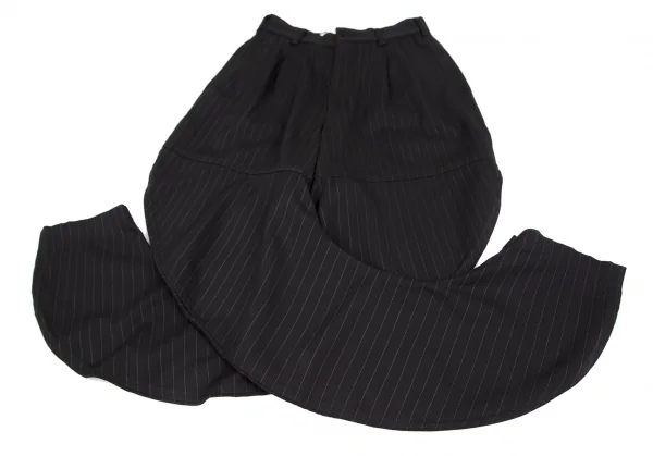 COMME des GARCONS Stripe Wool Banana Pants K-110635_011