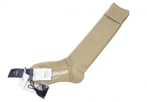 新品!ポールスチュアート スポーツPaul Stuart SPORT リブロングソックス モカ23-25 K-110667_002