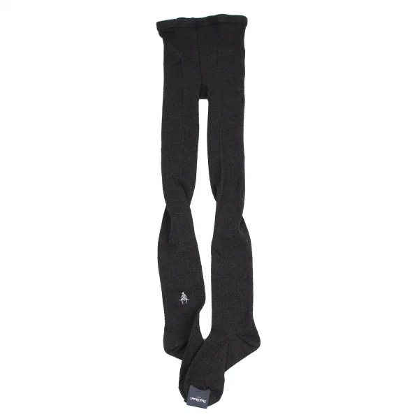 新品!ポールスチュアート スポーツPaul Stuart SPORT ポイント刺繍タイツ 濃グレーX K-110668_001