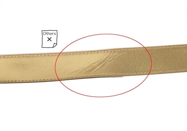 ポールスチュアート スポーツPaul Stuart SPORT グレンチェック切替レザーリバーシブルベルト グレー黒金X K-110669_011